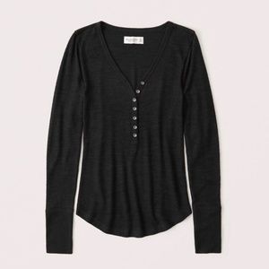 Black Long Sleeve & Cozy Henley